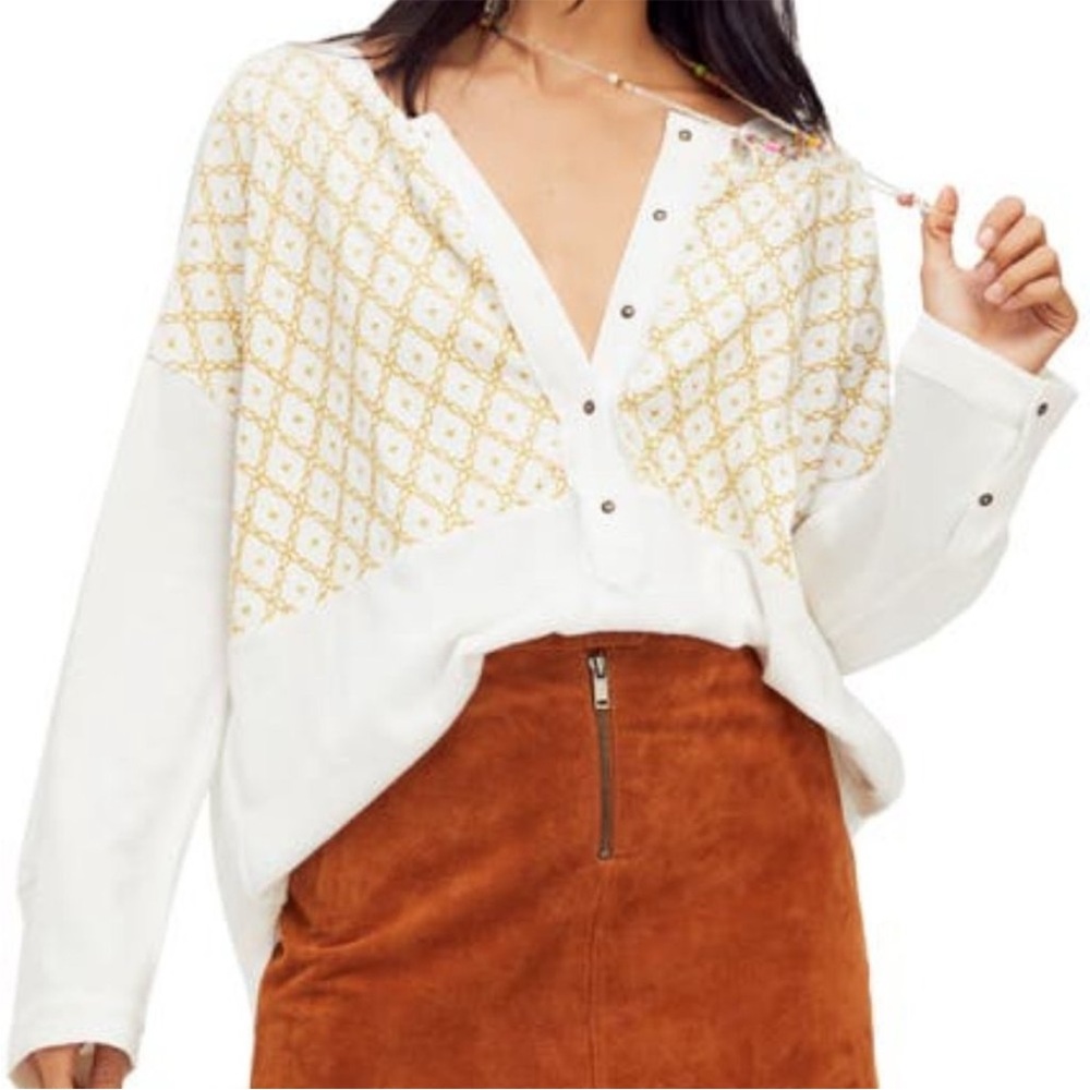 Free People "We The Free" Free Spirit Henley S